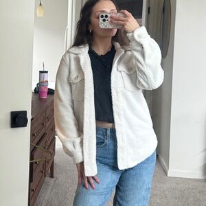 Abercrombie and Fitch Sherpa jacket